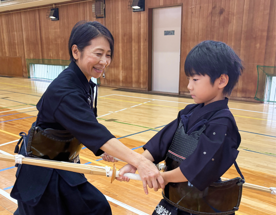 女性指導者も在籍で安心